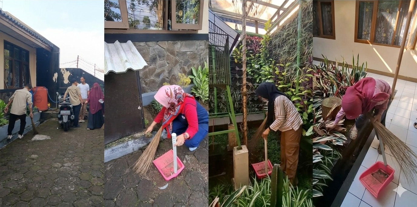 Dalam Rangka Hari Lingkungan Hidup, Dinas Kumindag Lakukan Aksi Jumsih